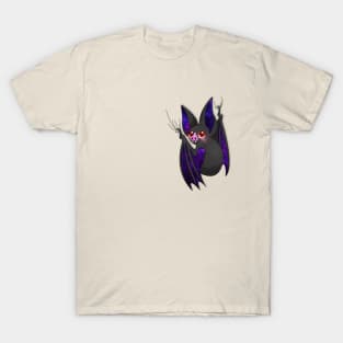 cute bat galaxy T-Shirt